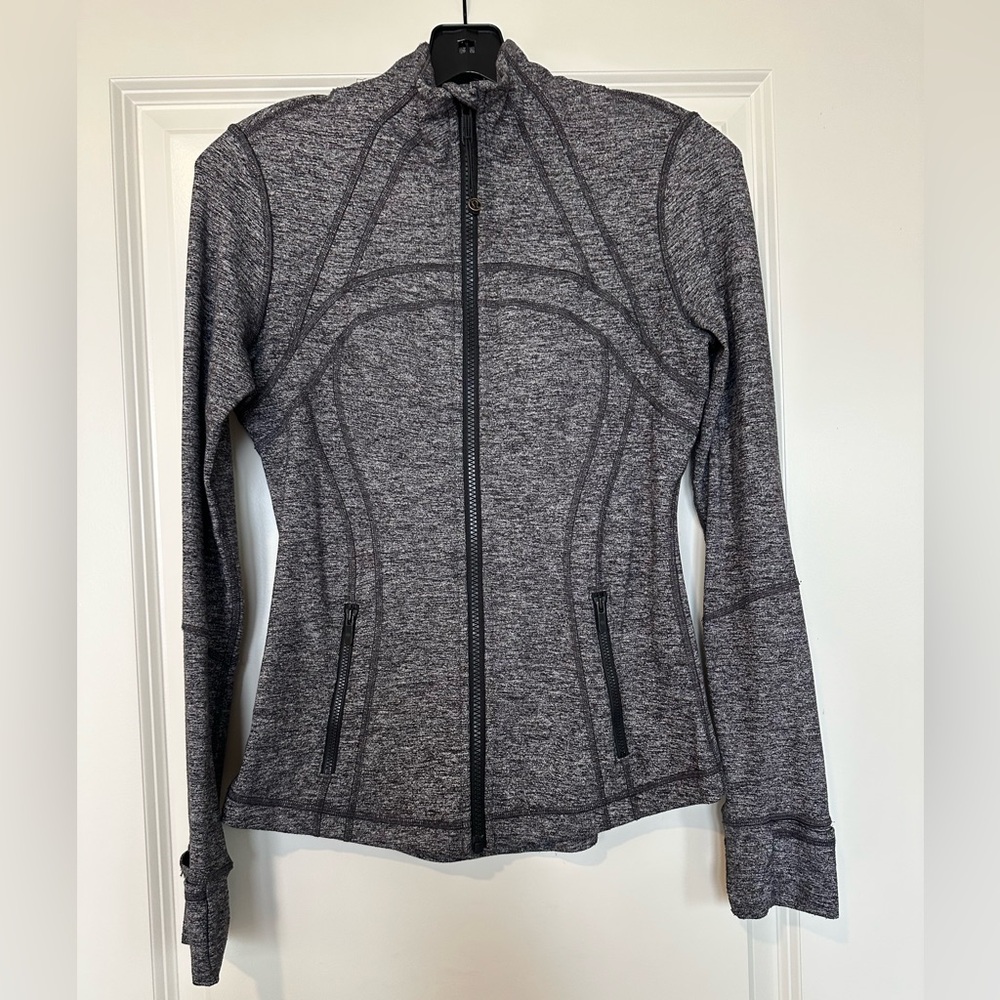 Heather Grey Define Jacket